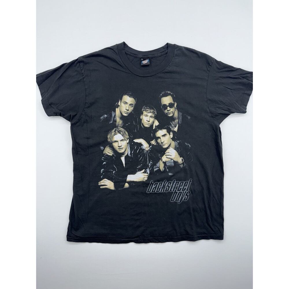 Backstreet Boys Vintage Inspired 1998 Concert Tour Shirt Large Screen Stars